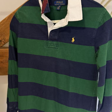 Polo Ralph Lauren à rayures style rugby