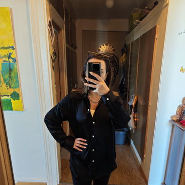 Bluse Schwarz