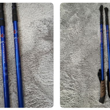 Antishock Trekking Poles, Adjustable