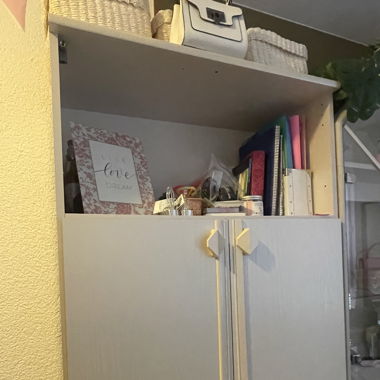 Meuble blanc     