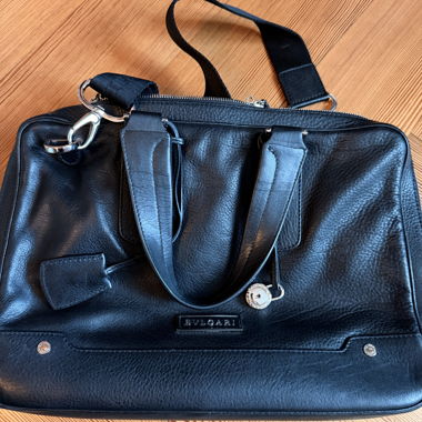 Bulgari Leather Handbag