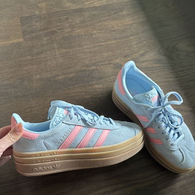 Adidas Gazelle Blau/Pink