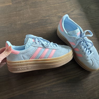 Adidas Gazelle Bleu/Rose