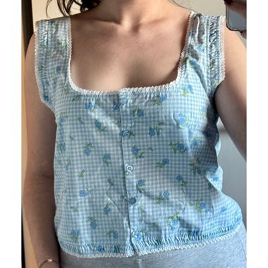 Gingham Top