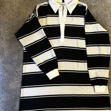 ROBE PULL À RAYURES 