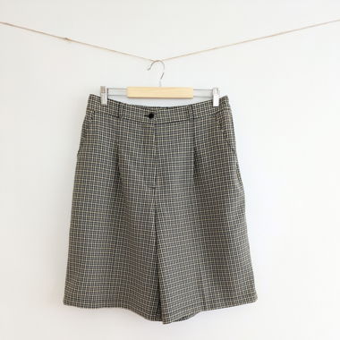 Vintage karierte Bermudashorts Gr.L