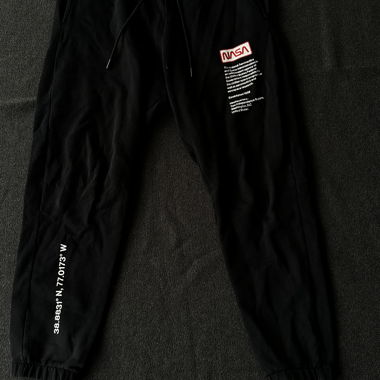 Pantaloni da jogging NASA neri
