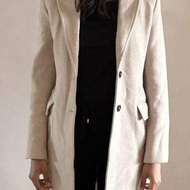 Cappotto blazer beige Zara XS