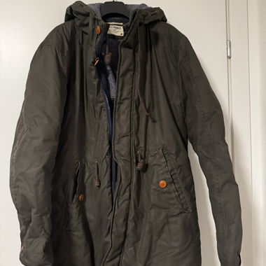 Parka verte Jack & Jones