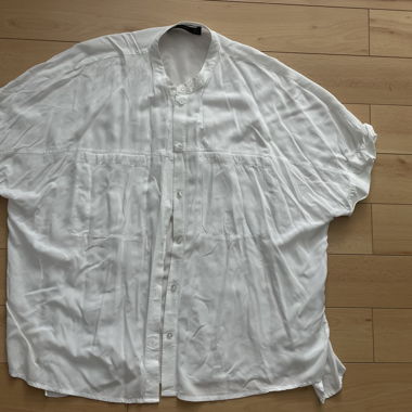 Weisse Hallhuber bluse