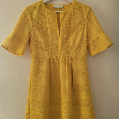 Sandro Sun Yellow Dress