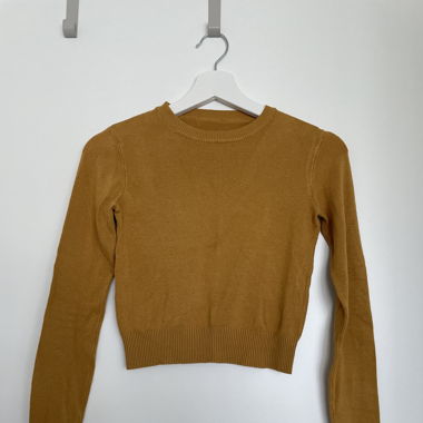 Gelber Pullover