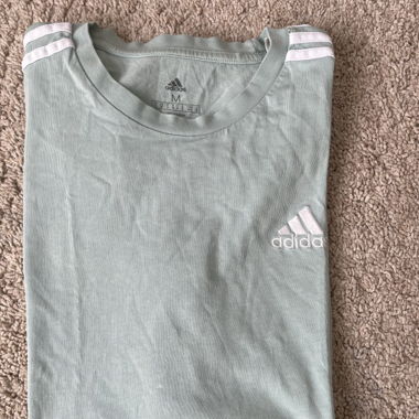 T-shirt adidas turchese taglia M