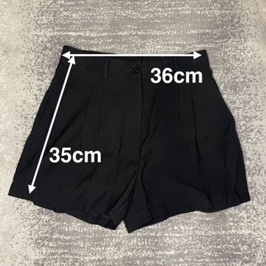 Short classico nero del marchio Tally Weijl, taglia 36