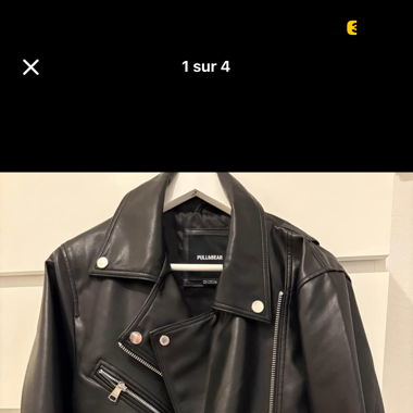 Veste en cuir 