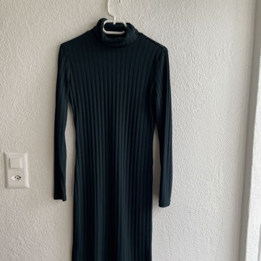 Kleid dunkelgrün H&M