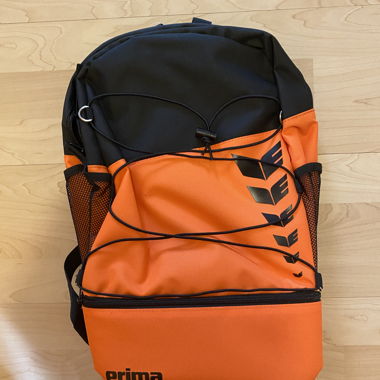 Zaino Erima arancione-nero