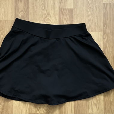 Black Tennis Skirt