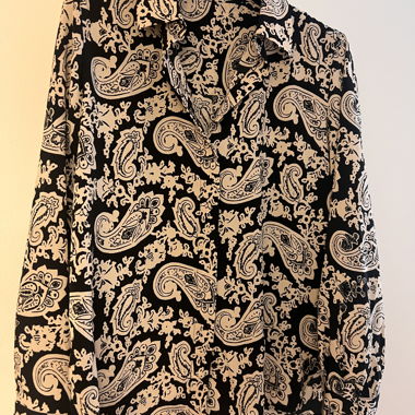 Mango paisley print shirt