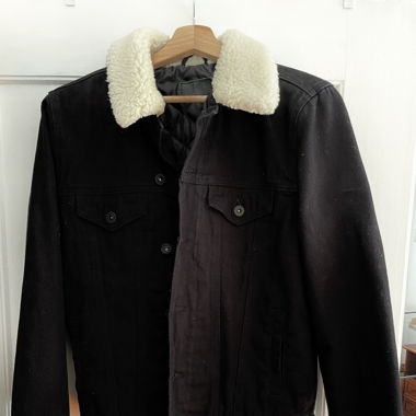 ASOS Unisex Bomberjacke schwarz