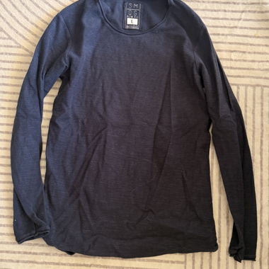Langarmshirt dunkelblau