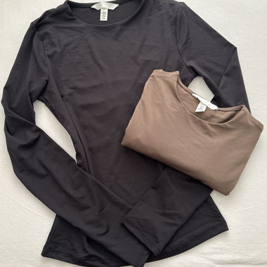 Lot de 2 t-shirts à manches longues