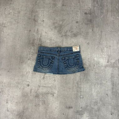 Gonna in denim True Religion vintage (S)