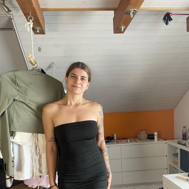 Ärmelloses Kleid