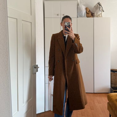 Aritzia langer Wollmantel