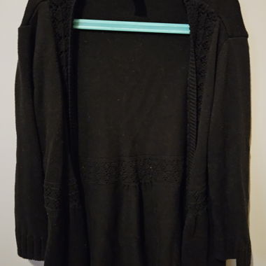 Gilet en maille, noir