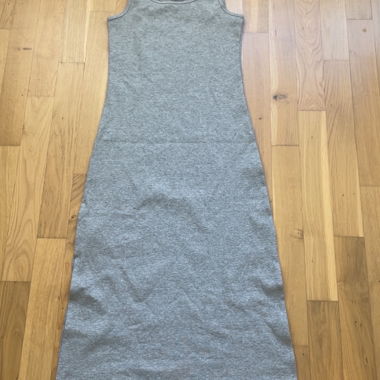 Robe débardeur grise