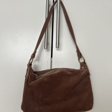 Brown Corduroy Handbag
