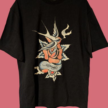 Ed Hardy Damen T-Shirt Hummingbird S