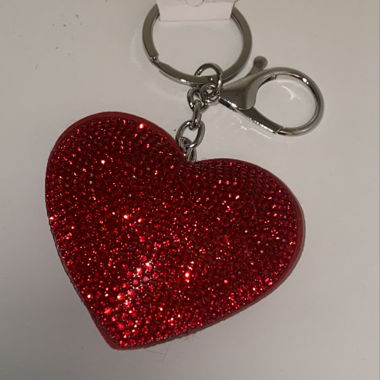 Portachiavi nuovo a forma di cuore