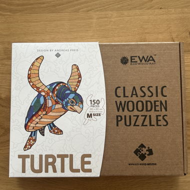 Puzzle di legno EWA Tartaruga