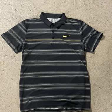 Nike Polo Shirt gestreift