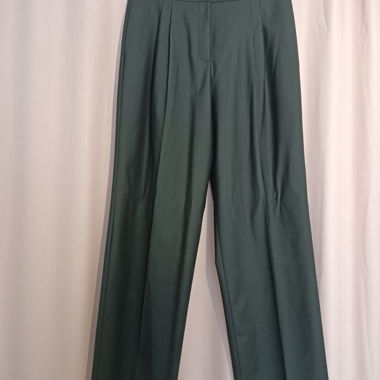 Schwarze Stoffhose