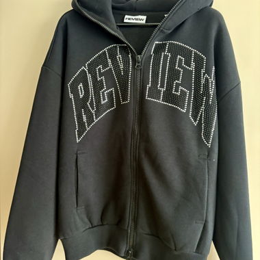 Veste sweat oversize