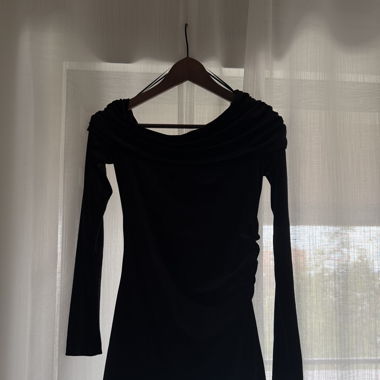 Velvet Black Dress