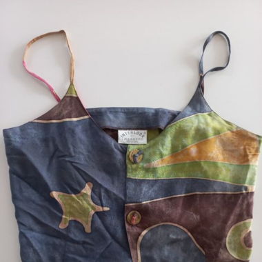 Interlook - Batik/Boho Top - Grösse XS/S