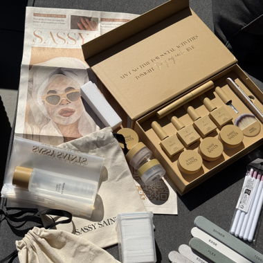 SASSY SAINT dip nail kit