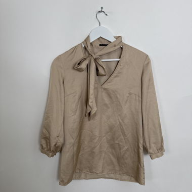 Sisley beiges Bluse