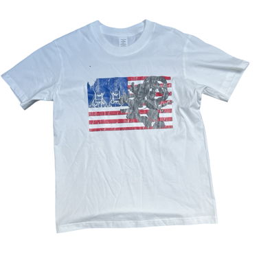 Weisses Ig-Brand-T-Shirt