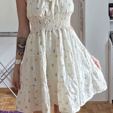Pastel Floral Summer Dress