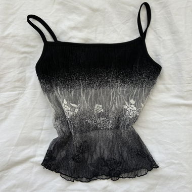 vintage crop top size S 
