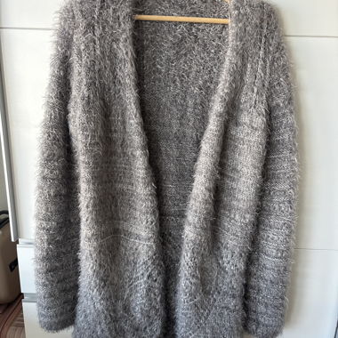 Maglione morbido grigio NAF NAF