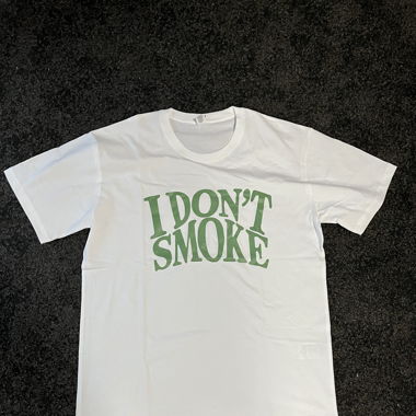 Basic T-Shirt Oversized Tee I dont smoke