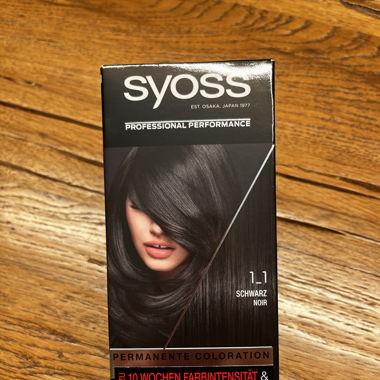 Syoss schwarz