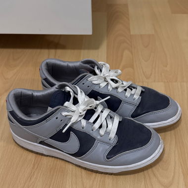 nike dunk grau blau