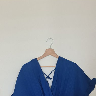 Blaues Sommerkleid